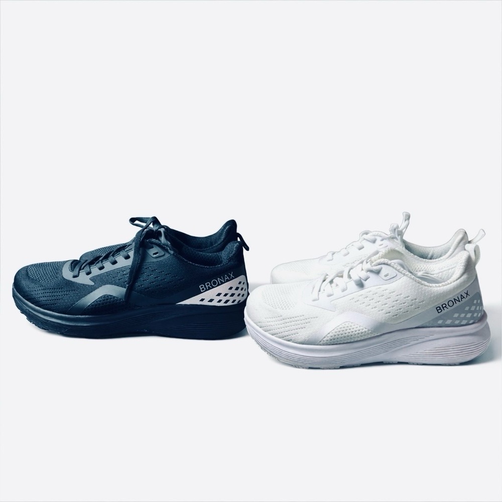 Bronax Black and White Sneaker Bundle (2 pair)